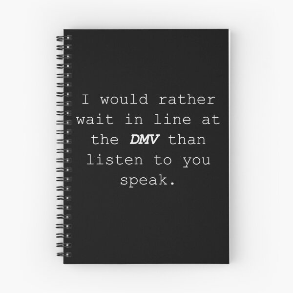 Item preview, Rather Wait At DMV designed and sold by aarontcaudill.
