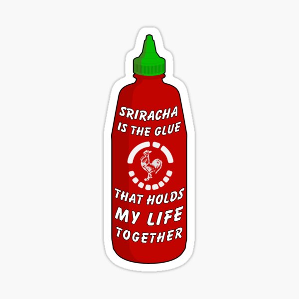 Sriracha Sticker