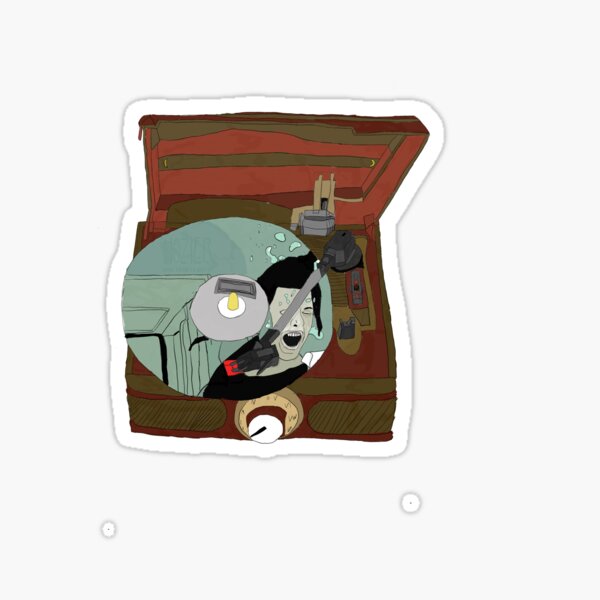 Hozier Record Sticker