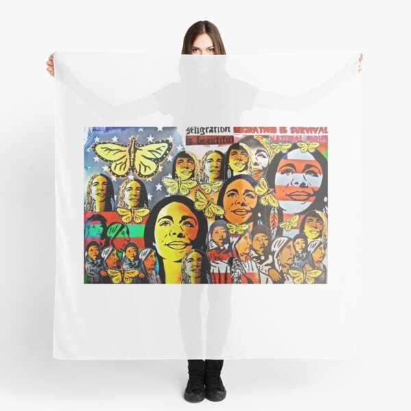 Portraits of American migration series Scarf