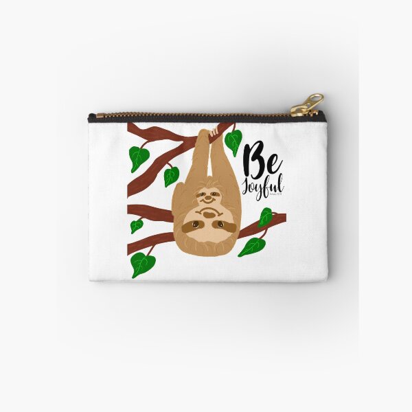 Item preview, Be Joyful Sloths designed and sold by Kristinesque.