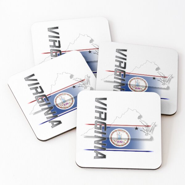 Item preview, Virginia - Vertical designed and sold by Bartrand Design Studio.