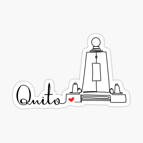 Quito Stickers Redbubble