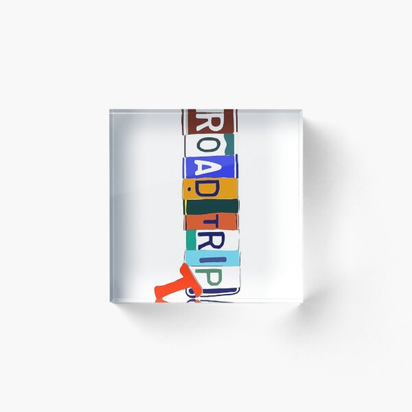 RoadTripTV Logo Acrylic Block