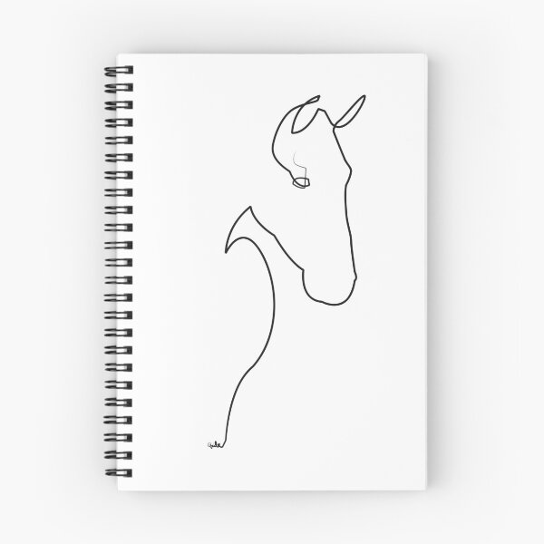 Item preview, one line horse designed and sold by quibe.