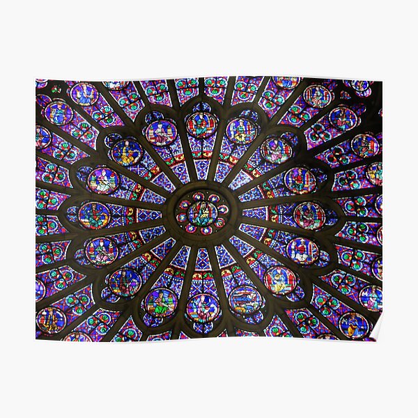 Rose Window of Notre Dame Poster
