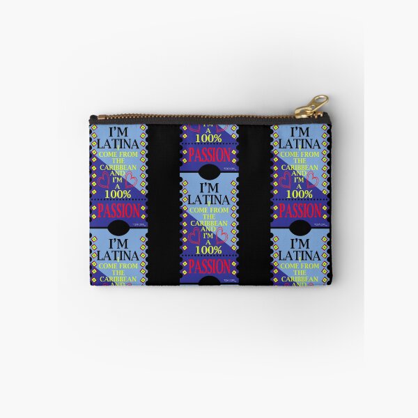 Item preview, I'm latina 100% passion Caribbean fashion girl novelty gifts designed and sold by TIXLIFE.