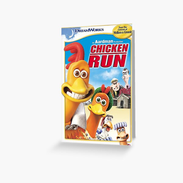 Chicken Run Greeting Cards Redbubble