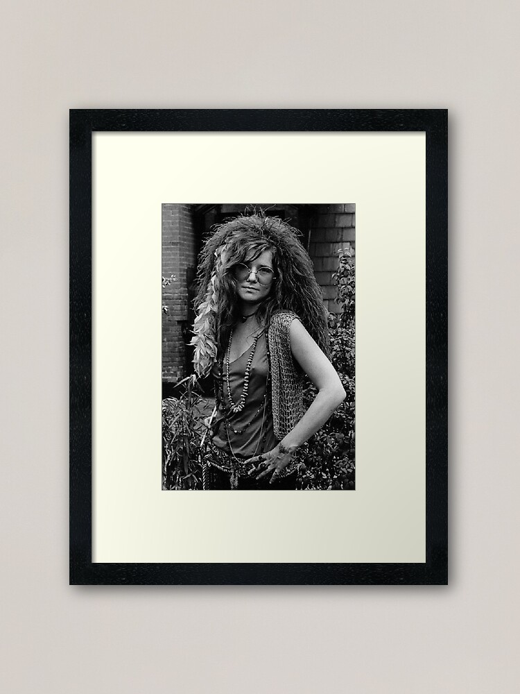 Alternate view of Janis Joplin Framed Art Print