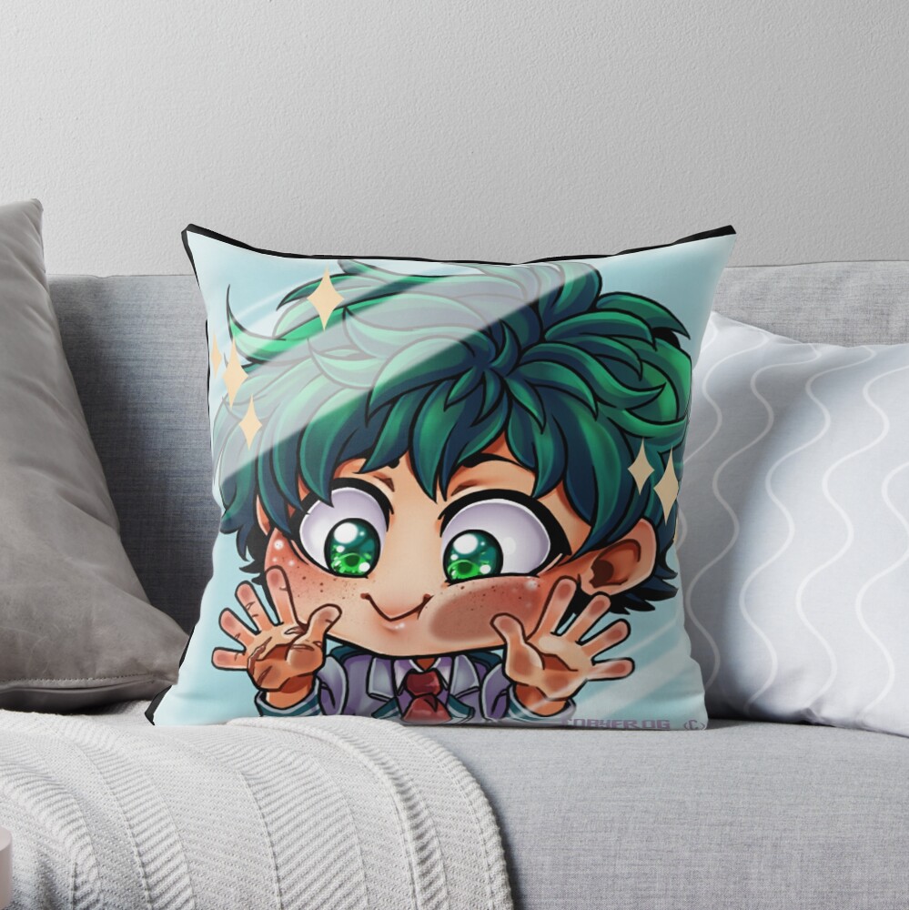 deku plush pillow