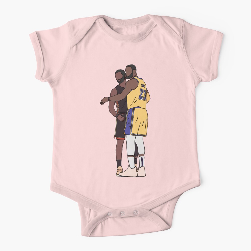LeBron James The GOAT (Lakers #6) Baby One-Piece for Sale by RatTrapTees