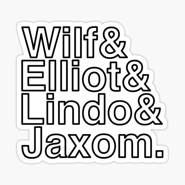 Hazardous Endeavors Helvetica List Sticker
