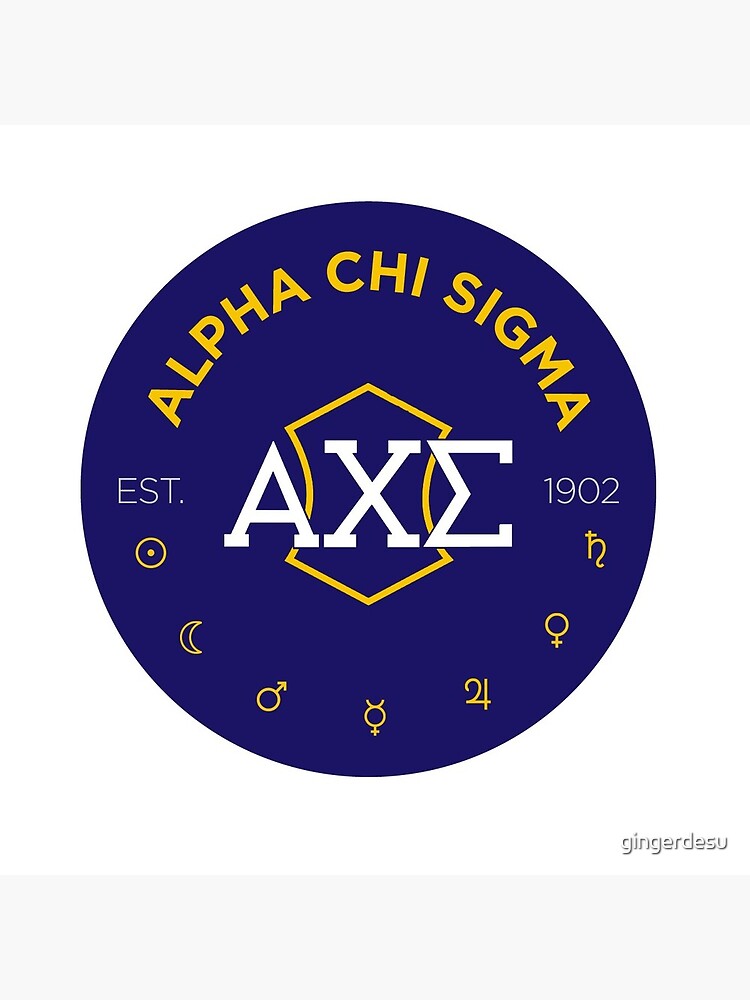 alpha chi sigma letters