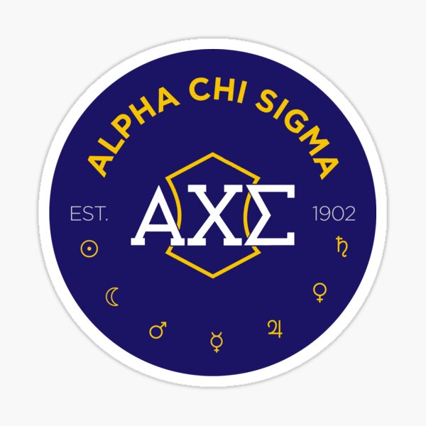 alpha chi sigma badge