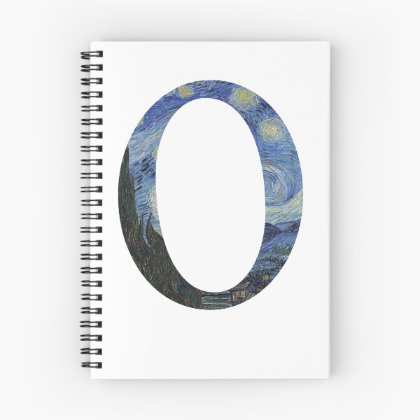 Item preview, Starry Night Alphabet - O designed and sold by Evelyn Montgomery.