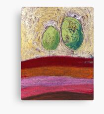 Treetop house. Canvas Print