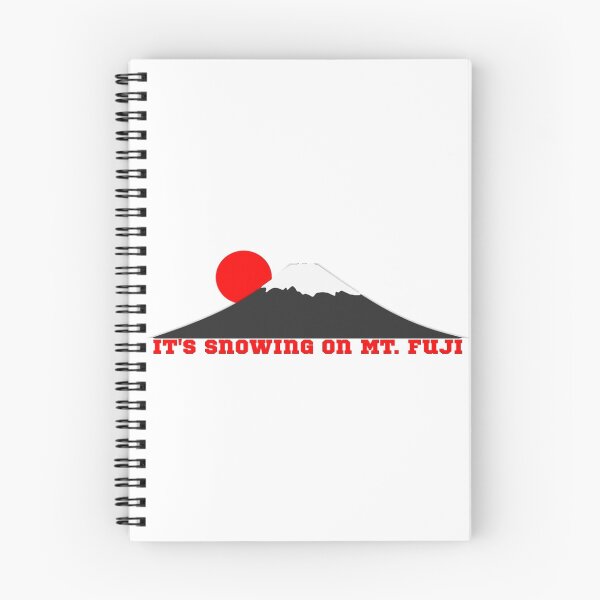 Item preview, It's Snowing On Mt. Fuji designed and sold by HouseOfHomies.