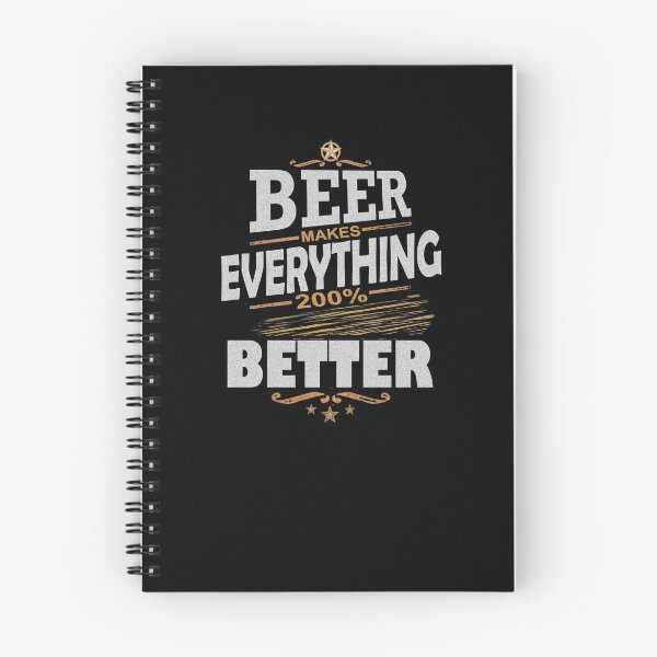 Item preview, Beer Makes Everything 200% Better Drinking Beer T-Shirt designed and sold by woodsgoodsco.