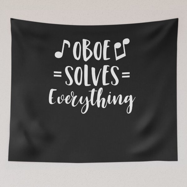 Item preview, Oboe Solve Everything Funny for Men Women Kids Gift 2 designed and sold by hadleydesigns.