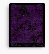 USGS TOPO Map Louisiana LA Athens 331294 1986 24000 Inverted Canvas Print