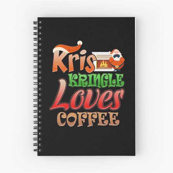 Item preview, Funny Kris Kringle Loves Coffee Christmas Gifts T-shirt designed and sold by woodsgoodsco.