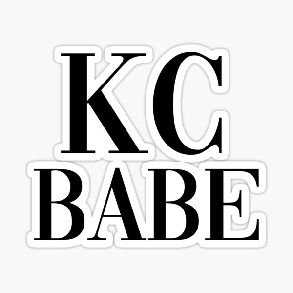 Kansas City Babe Sticker