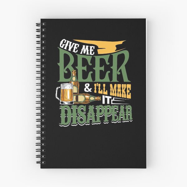 Item preview, Give Me Beer & I'll Make It Disappear Beer Drinking T-Shirt designed and sold by woodsgoodsco.