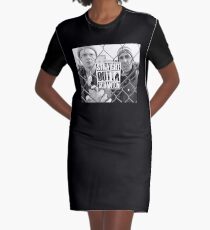 Straight Outta Scranton Graphic T-Shirt Dress