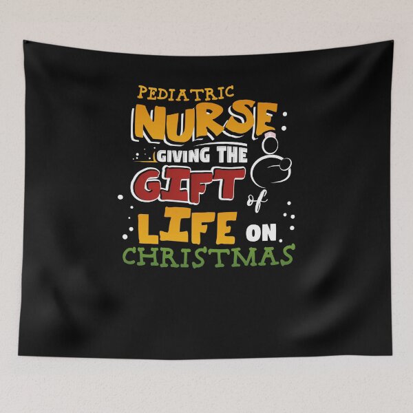 Item preview, Pediatric Nurse Giving The Gift Of Life On Christmas T-Shirt designed and sold by woodsgoodsco.