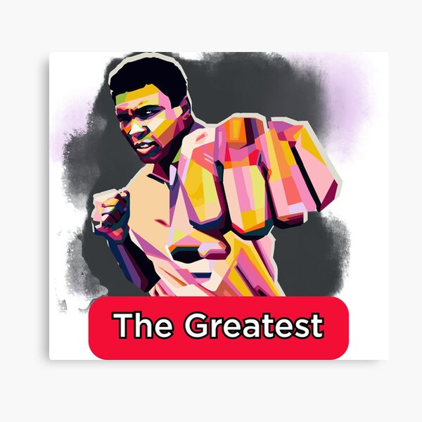 Item preview, Muhammad Ali portrait portrait of legendary boxing champion Muhammad Ali designed and sold by KARTICK DUTTA.