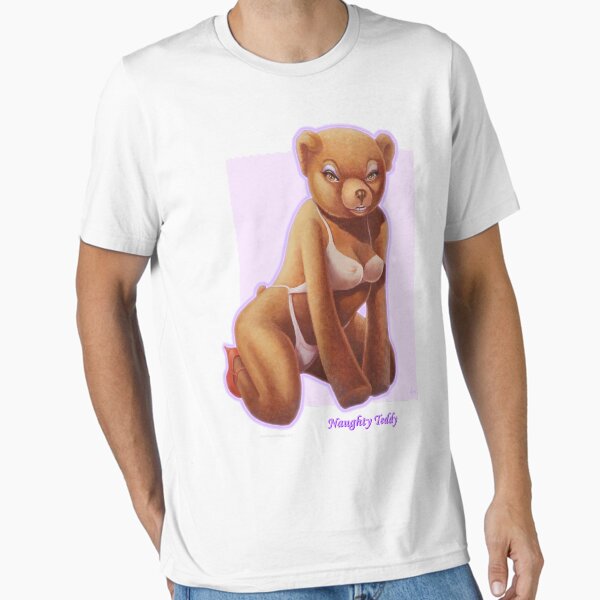 Naughty Teddy Essential T-Shirt