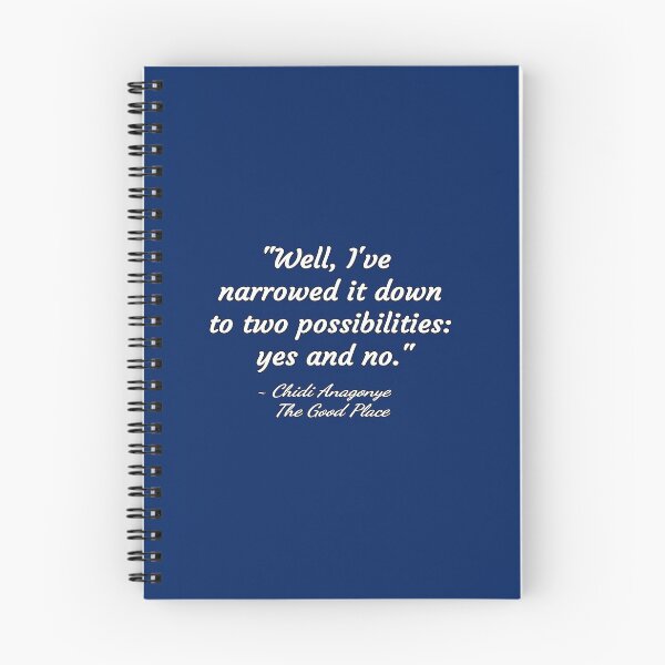 Item preview, Well, I've narrowed it down to two possibilities: yes and no. - Chidi Anagonye, The Good Place designed and sold by nopemom.