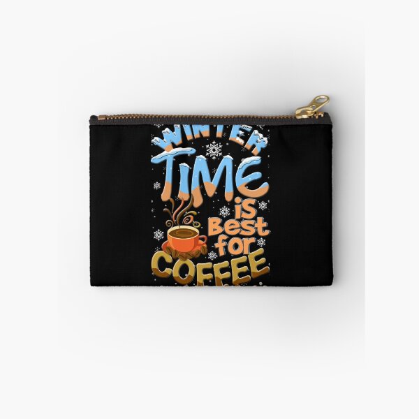 Item preview, Winter Time Is Best For Coffee Caffeine T-Shirt designed and sold by woodsgoodsco.