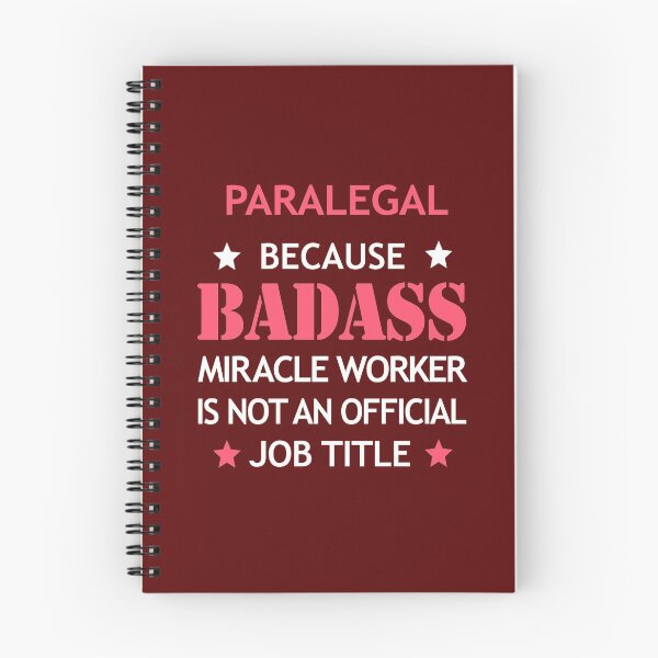 Item preview, Paralegal Badass Birthday Funny Christmas Cool Gift designed and sold by smily-tees.