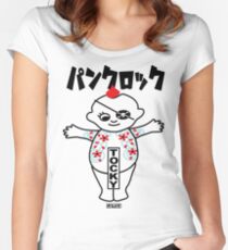 Kewpie Tattoo Women's Fitted Scoop T-Shirt