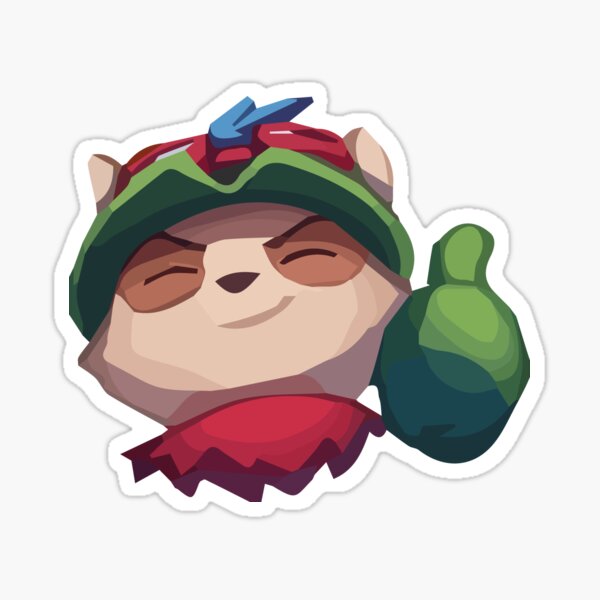 8K Teemo Scout Aprobado !! Pegatina