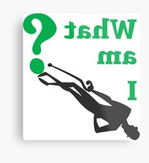 THE RIDDLER - WHAT AM I? Metal Print