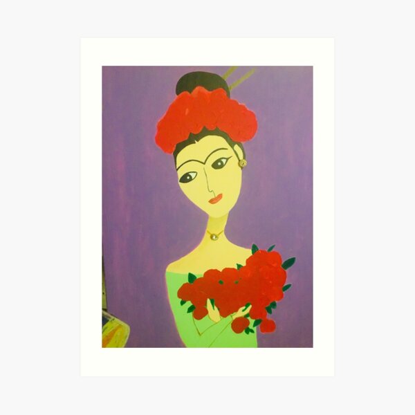 Geisha Art Print
