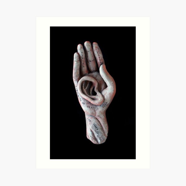 Listening Deeply Art Print