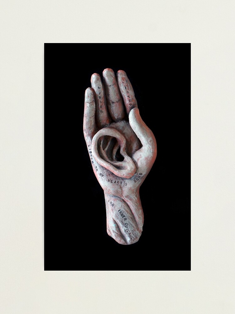 Thumbnail 1 of 3, Photographic Print, Listening Deeply designed and sold by MonaShiber.