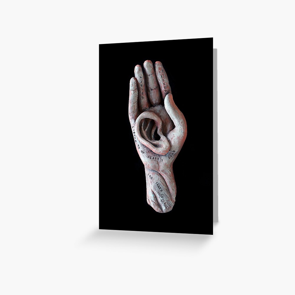Listening Deeply Greeting Card