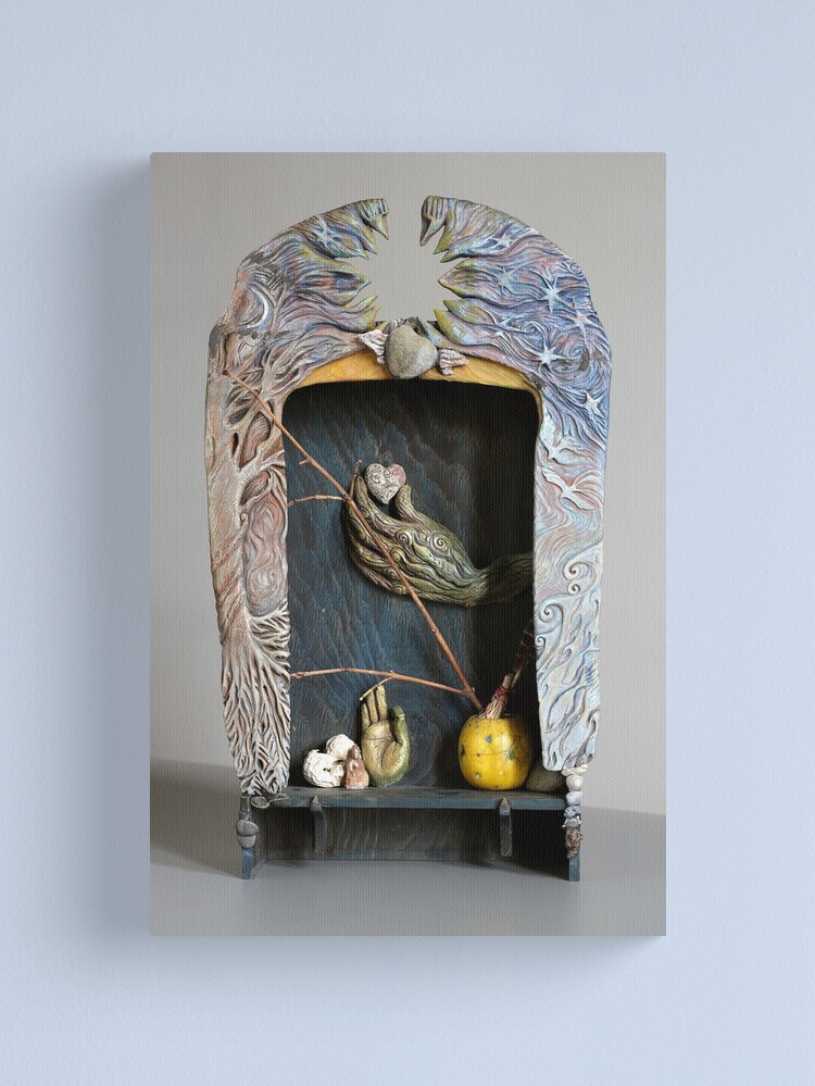 Thumbnail 1 of 3, Canvas Print, Healer's Journey designed and sold by MonaShiber.