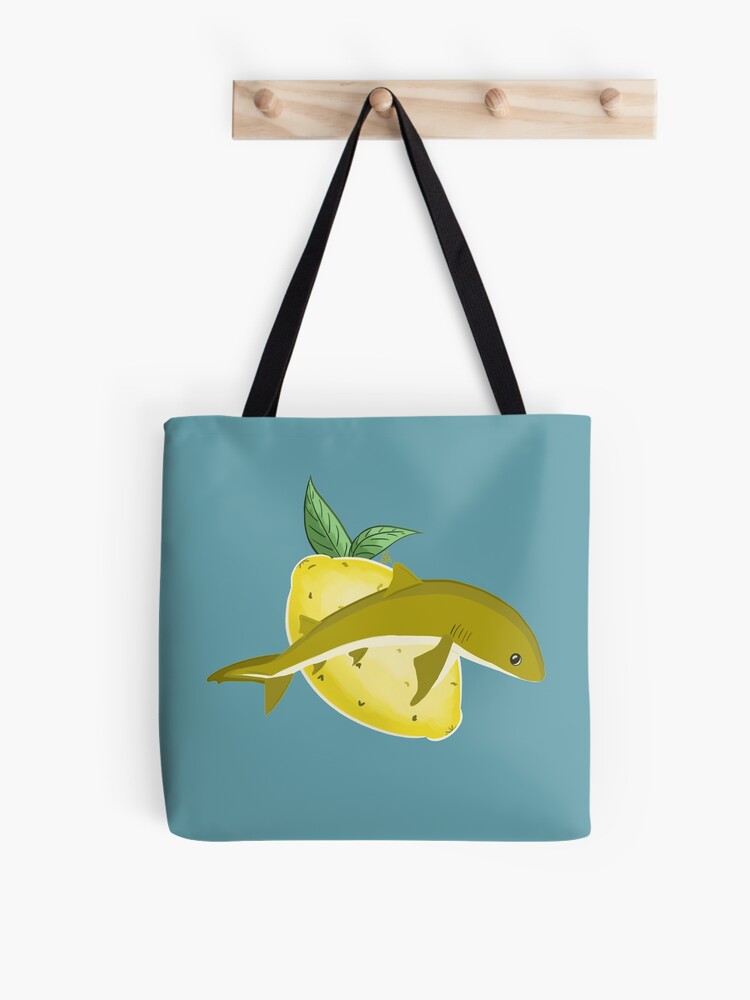 Tote Bag Bebes Requins Requin Citron Par Nerdforlife272 Redbubble