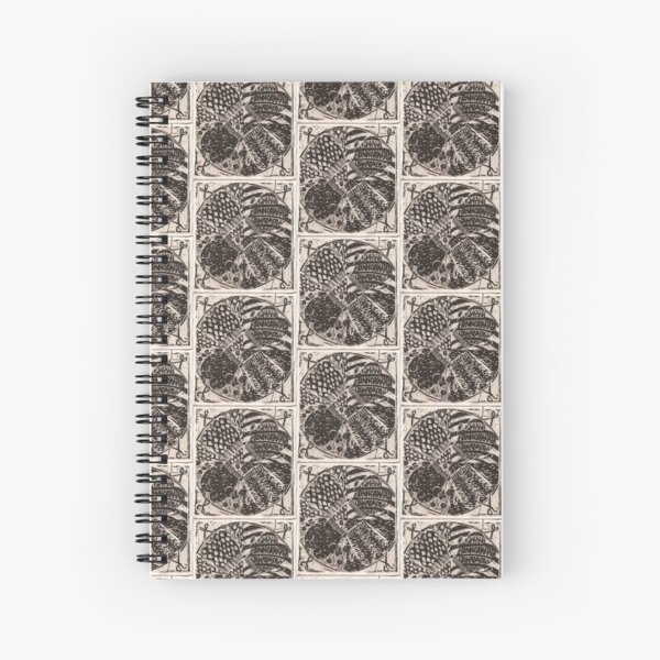 Mitten Mandala Spiral Notebook