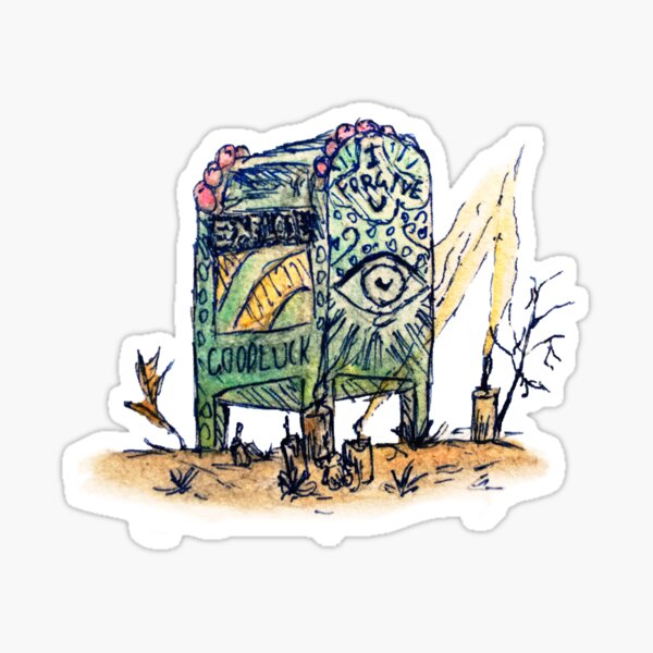 Item preview, danger days mailbox designed and sold by mol842.