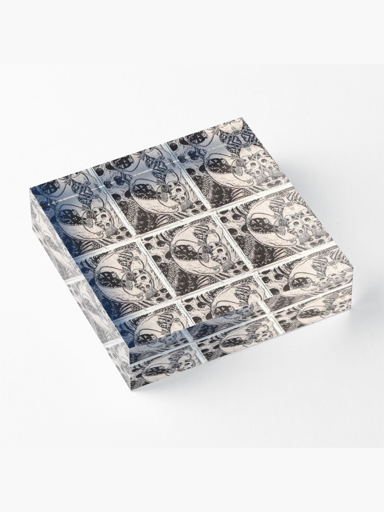 Alternate view of Mitten Making Acrylic Block