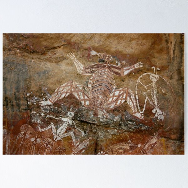 Aboriginal Rock Art Poster