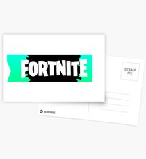 Fortnite Logo Postcards