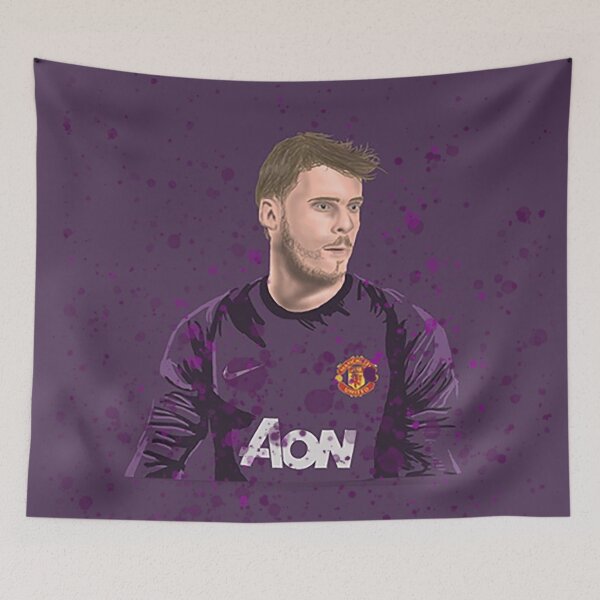 Item preview, Illustration De Gea Painting designed and sold by Azka Malane.
