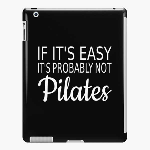 If It's Easy It's Probably Not Pilates Tote Bag for Sale by coolfuntees